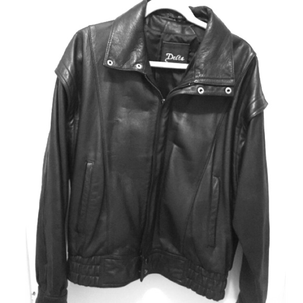 Leather jacket